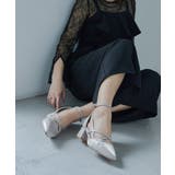 niana ニアナ クロスストラップチャンキーヒールパンプス | Fashion Letter | 詳細画像10