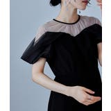 niana ニアナ オフショルダーチュールIラインドレス | Fashion Letter | 詳細画像3