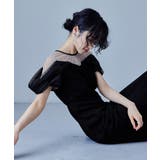 niana ニアナ オフショルダーチュールIラインドレス | Fashion Letter | 詳細画像6