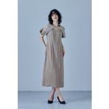 ベージュ | niana ニアナ オフショルダーチュールIラインドレス | Fashion Letter