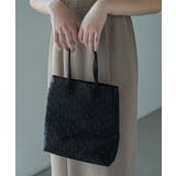 niana ニアナ サテンチュールビーズトートバッグ | Fashion Letter | 詳細画像6 