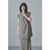 カーキ | niana ニアナ バックシアージレセットアップドレス | Fashion Letter