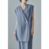 ブルー | niana ニアナ バックシアージレセットアップドレス | Fashion Letter