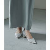 niana ニアナ レースチャンキーヒールパンプス | Fashion Letter | 詳細画像4