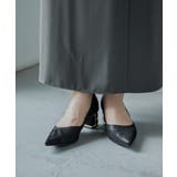 niana ニアナ レースチャンキーヒールパンプス | Fashion Letter | 詳細画像13
