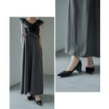 niana ニアナ レースチャンキーヒールパンプス | Fashion Letter | 詳細画像14