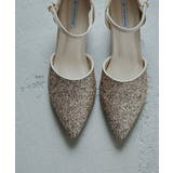 niana ニアナ グリッターチャンキーヒールパンプス | Fashion Letter | 詳細画像16