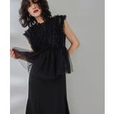 niana ニアナ チュールジレセットドレス | Fashion Letter | 詳細画像13