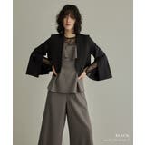 niana ニアナ スリットスリーブノーカラージャケット | Fashion Letter | 詳細画像2