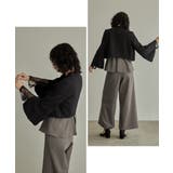 niana ニアナ スリットスリーブノーカラージャケット | Fashion Letter | 詳細画像6