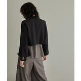 niana ニアナ スリットスリーブノーカラージャケット | Fashion Letter | 詳細画像9