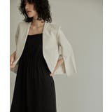 niana ニアナ スリットスリーブノーカラージャケット | Fashion Letter | 詳細画像12