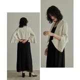 niana ニアナ スリットスリーブノーカラージャケット | Fashion Letter | 詳細画像13