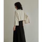 niana ニアナ スリットスリーブノーカラージャケット | Fashion Letter | 詳細画像16