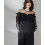 niana ニアナ フロッキードットパンツドレス | Fashion Letter | 詳細画像4