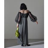 niana ニアナ フロッキードットパンツドレス | Fashion Letter | 詳細画像12