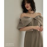 niana ニアナ オフショルダータイトドレス | Fashion Letter | 詳細画像2