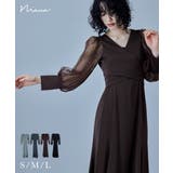 niana ニアナ クロスデザインブラウスセットドレス | Fashion Letter | 詳細画像1 