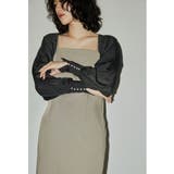 ブラック | niana ニアナ ドルマンスリーブラメニットボレロ | Fashion Letter