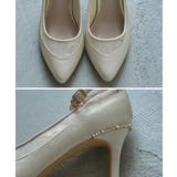 niana ニアナ アンクルベルトシアーレースサテンパンプス | Fashion Letter | 詳細画像17