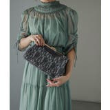 niana ニアナ ラメレースがま口クラッチバッグ | Fashion Letter | 詳細画像4
