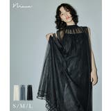 niana ニアナ シアーラメAラインドレス | Fashion Letter | 詳細画像1 