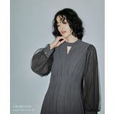 niana ニアナ Vネックシアースリーブドレス | Fashion Letter | 詳細画像2 