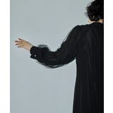 niana ニアナ Vネックシアースリーブドレス | Fashion Letter | 詳細画像9 