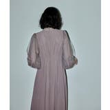 niana ニアナ Vネックシアースリーブドレス | Fashion Letter | 詳細画像17 