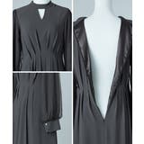 niana ニアナ Vネックシアースリーブドレス | Fashion Letter | 詳細画像18 