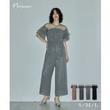 niana ニアナ チュールフリルレイヤードスリーブパンツドレス | Fashion Letter | 詳細画像1 