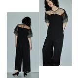 niana ニアナ チュールフリルレイヤードスリーブパンツドレス | Fashion Letter | 詳細画像8 