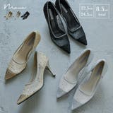 niana ニアナ チュールラインストーンパンプス | Fashion Letter | 詳細画像1