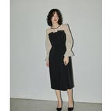 niana ニアナ ビスチェデザインコクーンドレス | Fashion Letter | 詳細画像3 