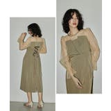 niana ニアナ ビスチェデザインコクーンドレス | Fashion Letter | 詳細画像9 