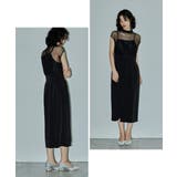niana ニアナ ドットレースコクーンドレス | Fashion Letter | 詳細画像15 