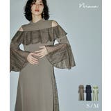 niana ニアナ スリーブスリットマーメイドドレス | Fashion Letter | 詳細画像1 