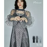 niana ニアナ チュールボレロ幾何学レースドレス | Fashion Letter | 詳細画像1 