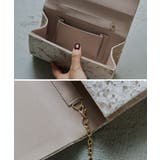 niana ニアナ ラインストーンベロアクラッチバッグ | Fashion Letter | 詳細画像11