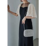 シルバー | niana ニアナ ビジューボックスバッグ | Fashion Letter