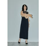 ネイビー | niana ニアナ デタッチスリーブドレス | Fashion Letter