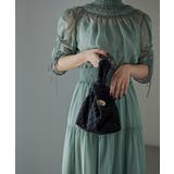 niana ニアナ ベロアノットバイカラーバッグ | Fashion Letter | 詳細画像4