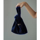 niana ニアナ ベロアノットバイカラーバッグ | Fashion Letter | 詳細画像10