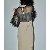 niana ニアナ フロッキードットワンピース | Fashion Letter | 詳細画像10 