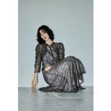 ブラウン | niana ニアナ ラメレースボレロセットワンピース | Fashion Letter