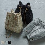 niana ニアナ 2wayツイードスパンコールバッグ | Fashion Letter | 詳細画像1