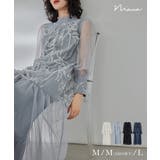 niana ニアナ フェザーフラワーチュールドレス | Fashion Letter | 詳細画像1 