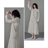 niana ニアナ フェザーフラワーチュールドレス | Fashion Letter | 詳細画像8 