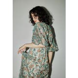 オレンジ | niana ニアナ ブルーミーフラワードレス | Fashion Letter