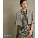 niana ニアナ 変形ボタンブローチ付きジャケット | Fashion Letter | 詳細画像6